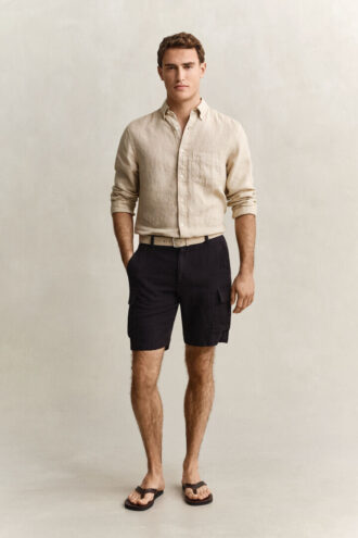 Cargoshorts i linne