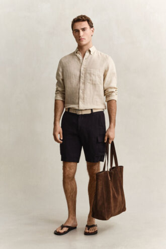 Cargoshorts i linne