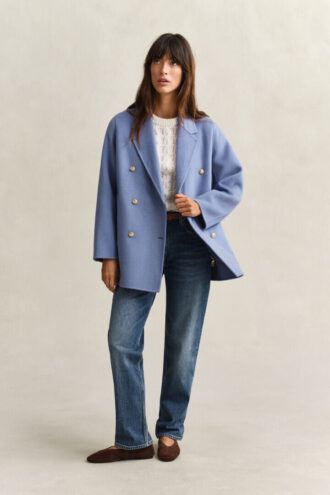 Hand sydd peacoat