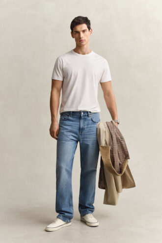 Jeans med rak passform