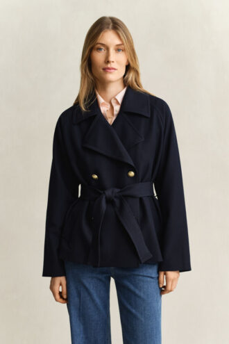 Kort trenchcoat