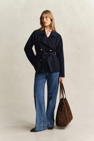 Kort trenchcoat
