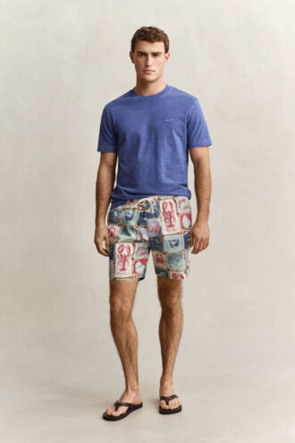 Marininspirerade Shorts