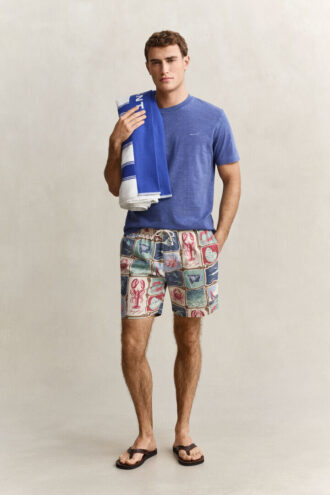 Marininspirerade Shorts