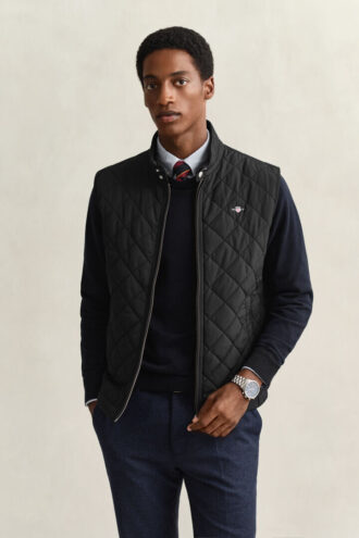 Quiltad Windcheater-vest