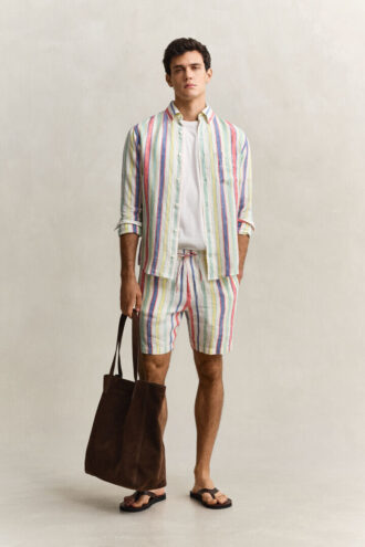 Randiga linne Shorts
