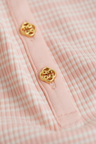 Ribbad Henley-toppar