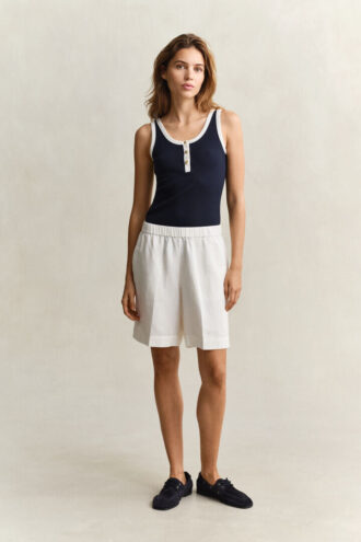 Shorts i linneblandning