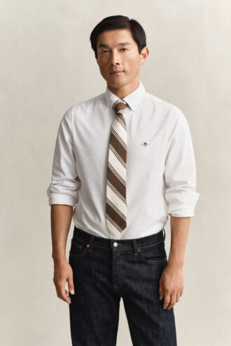 Slim fit klassisk oxfordskjorta