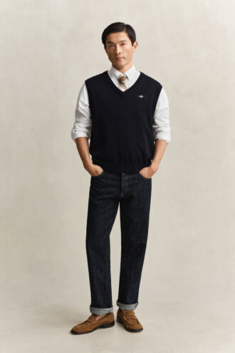 Slim fit klassisk oxfordskjorta
