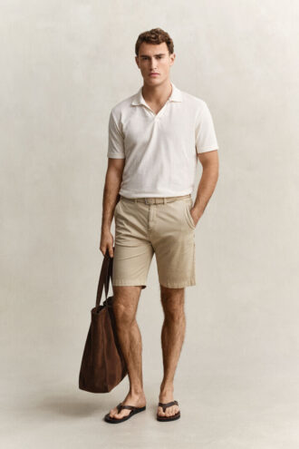 Solblekta chinobyxor Shorts