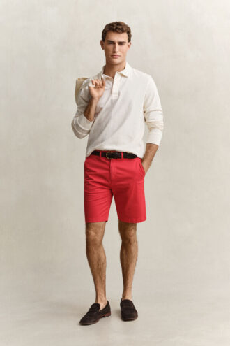 Solblekta chinobyxor Shorts