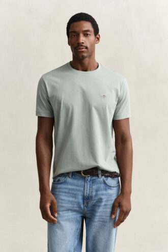 T-shirt med Shield-tryck i normal passform