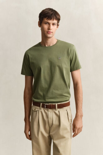 T-shirt med Shield-tryck i normal passform