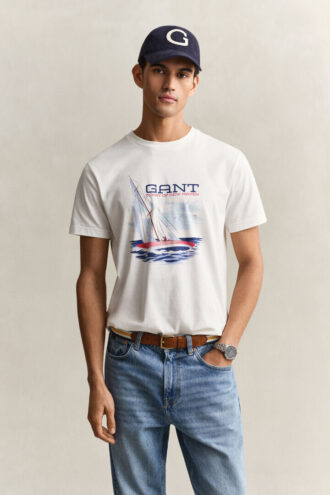 T-shirt med tryck