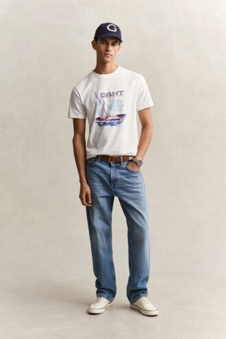 T-shirt med tryck