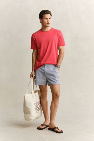 Tajta badshorts i seersucker