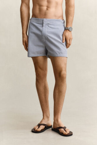 Tajta badshorts i seersucker